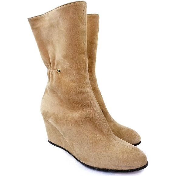 Taryn Rose 'Doolan Camoscio' Suede Boots - Picture 2 of 8